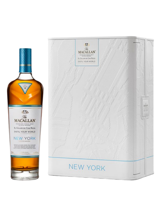 THE MACALLAN DISTIL YOUR WORLD NEW YORK 750 ML