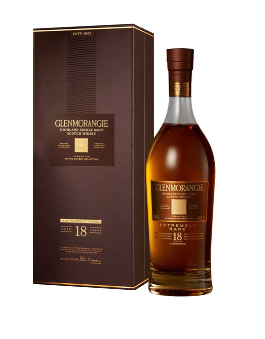 GLENMORANGIE 18 YEAR OLD SINGLE MALT SCOTCH WHISKY 750 ML