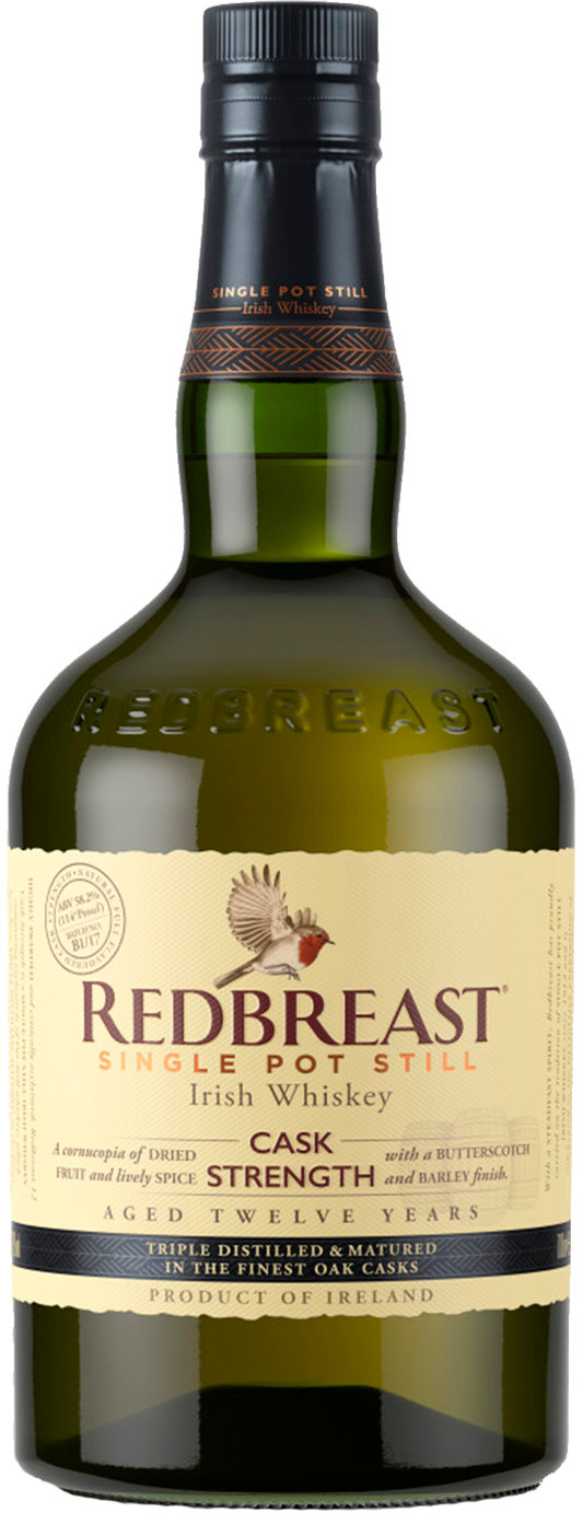 REDBREAST 12 YEAR OLD CASK STRENGTH 750 ML