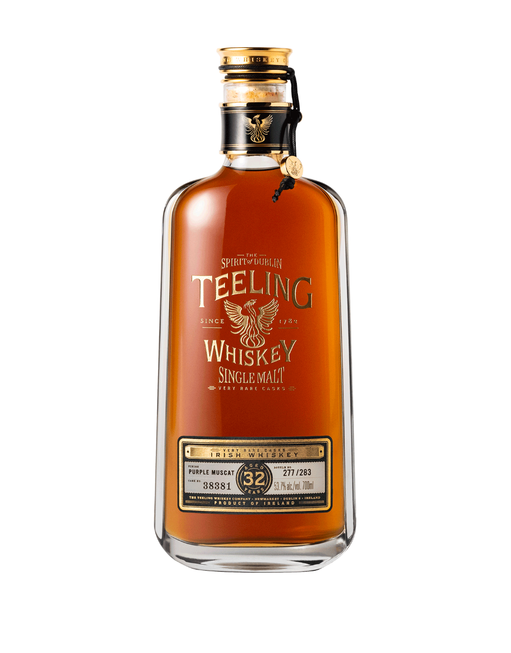 TEELING 32-YEAR-OLD SINGLE MALT IRISH WHISKEY PURPLE MUSCAT FINISH 700 ML