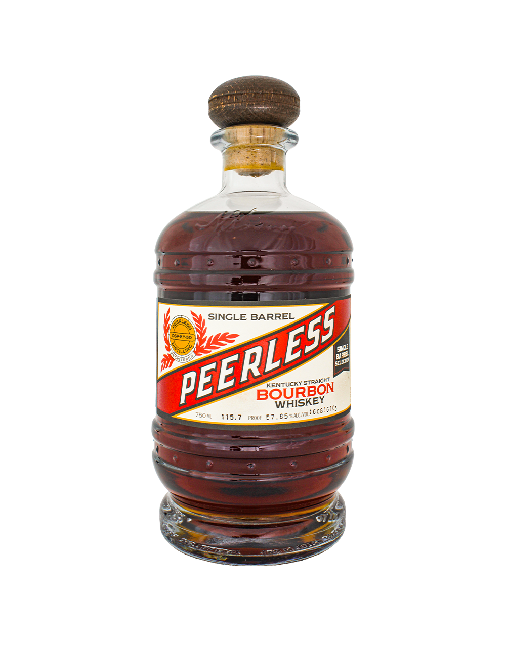 PEERLESS BARREL PROOF BOURBON SINGLE BARREL (INDIGO) 750 ML