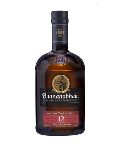 BUNNAHABHAIN 12 YEAR OLD SINGLE MALT SCOTCH WHISKY 750 ML