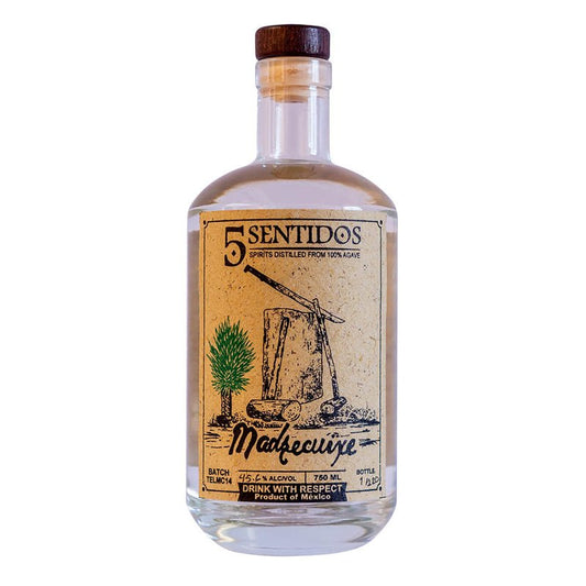 5 Sentidos Madrecuixe Mezcal 750ml