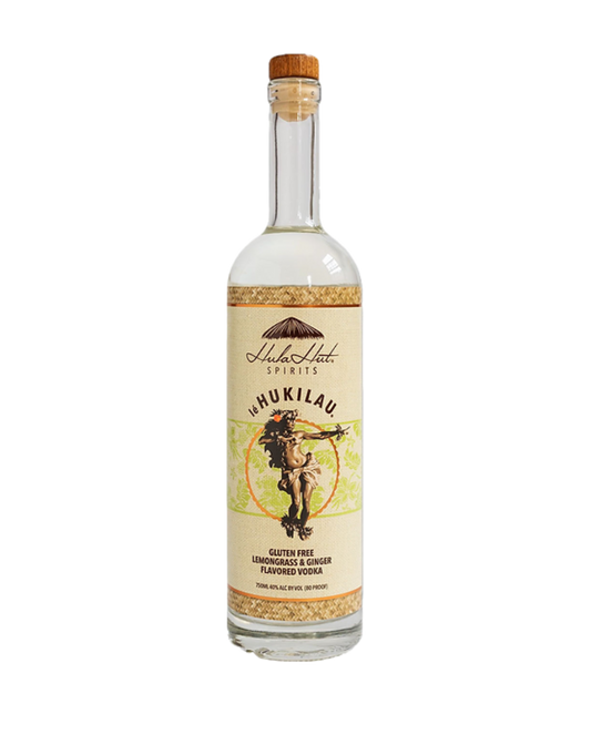 HULA HUT LE HUKILAU LEMONGRASS & GINGER VODKA 750 ML