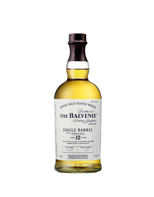THE BALVENIE SINGLE BARREL 12 – AGED 12 YEARS 750 ML