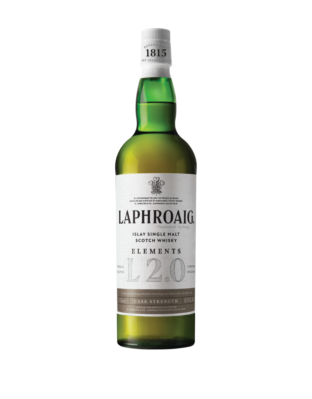 LAPHROAIG ELEMENTS 2.0 SINGLE MALT SCOTCH WHISKY 700 ML