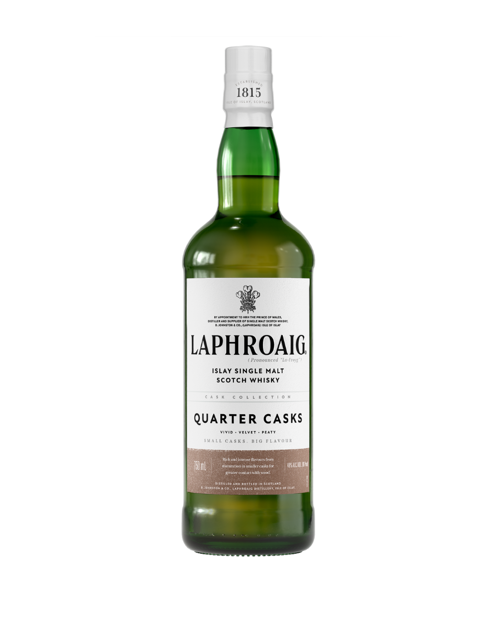 LAPHROAIG QUARTER CASK SCOTCH WHISKY 750 ML