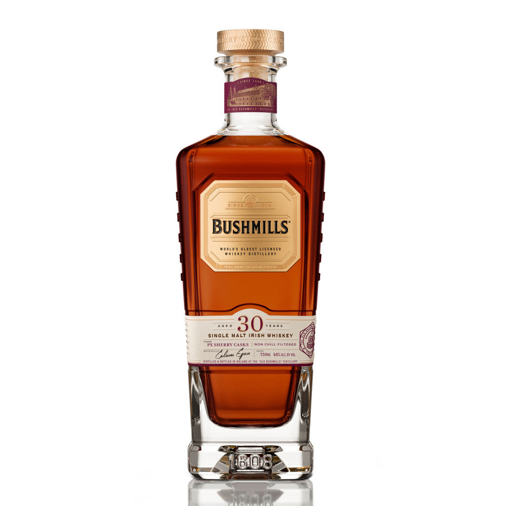 BUSHMILLS 30 YEAR OLD SINGLE MALT WHISKEY 750 ML