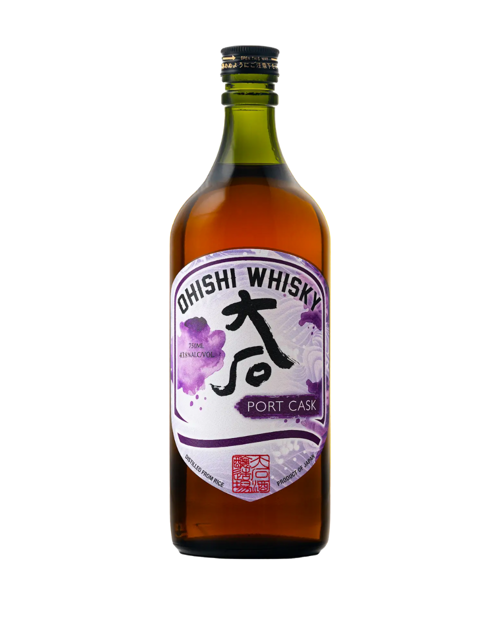 OHISHI PORT CASK FINISH WHISKY 750 ML
