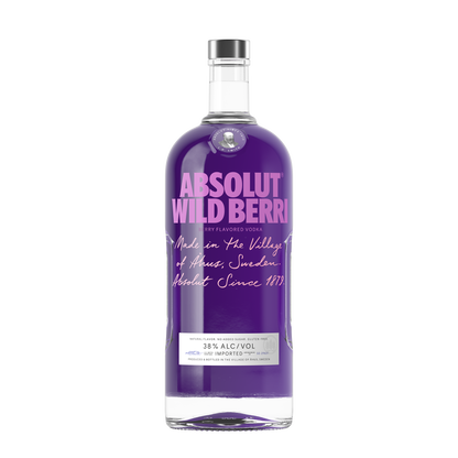 ABSOLUT WILD BERRI VODKA