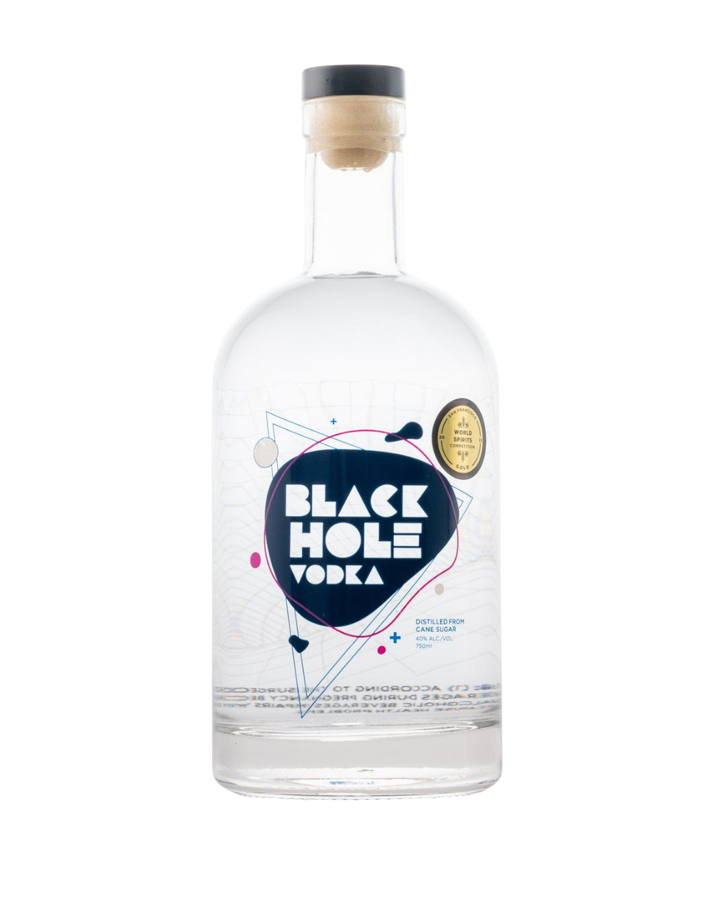 JOSHUA TREE DISTILLING COMPANY BLACK HOLE VODKA 750 ML