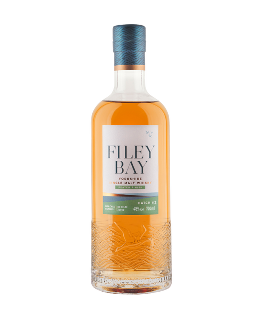 FILEY BAY PEATED FINISH YORKSHIRE SINGLE MALT WHISKY 700 ML