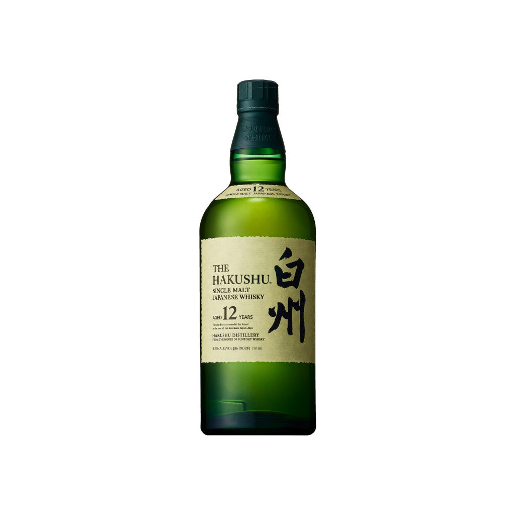 HAKUSHU 12 YEAR OLD SINGLE MALT JAPANESE WHISKY 750 ML