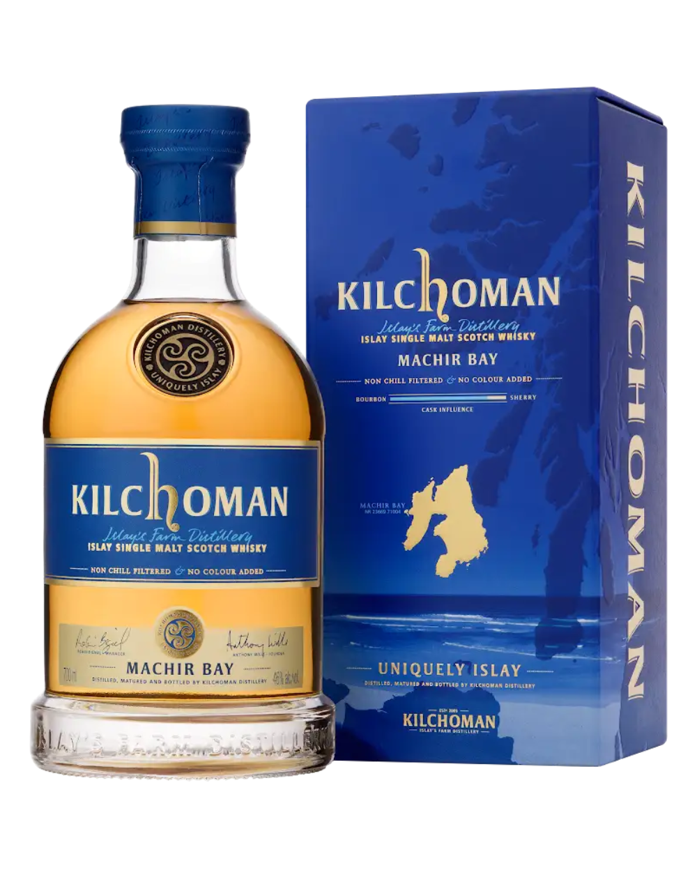 KILCHOMAN MACHIR BAY SINGLE MALT SCOTCH WHISKY 750 ML