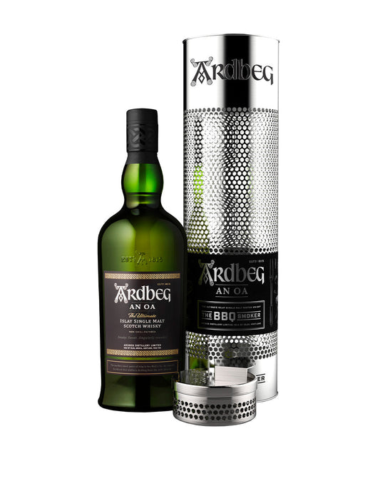 THE ARDBEG BBQ SMOKER GIFT SET 750 ML
