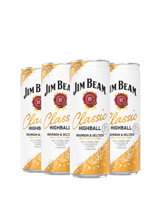 JIM BEAM CLASSIC HIGHBALL BOURBON SELTZER 355 ML