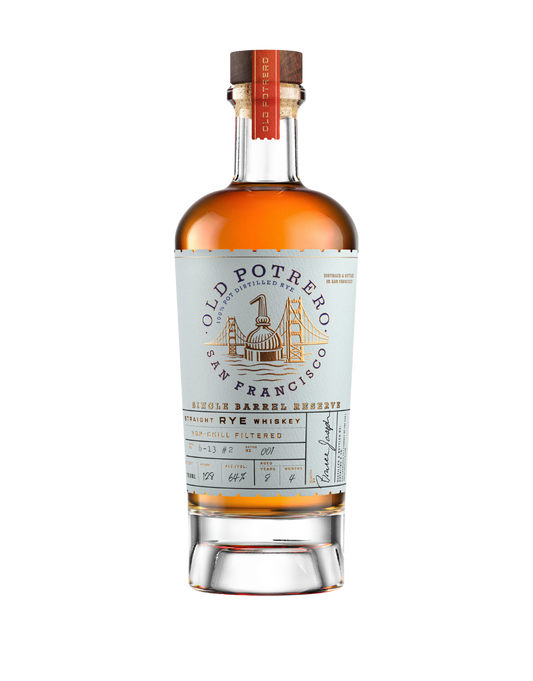 OLD POTRERO SINGLE BARREL STRAIGHT RYE WHISKEY S1B45 700 ML