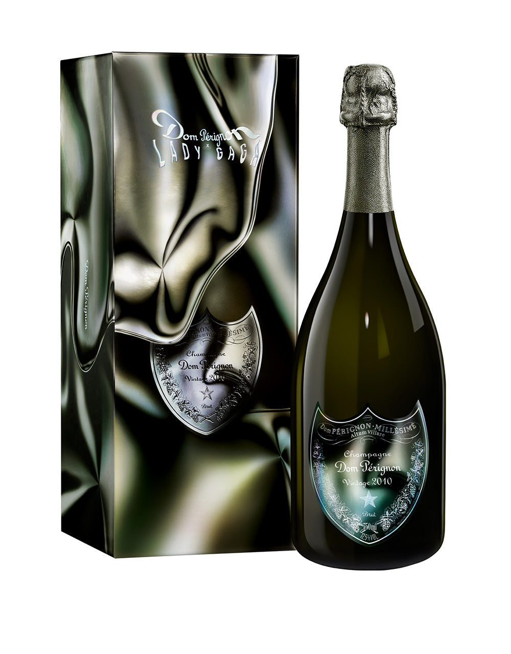 DOM PÉRIGNON VINTAGE 2010 LADY GAGA LIMITED EDITION 750 ML