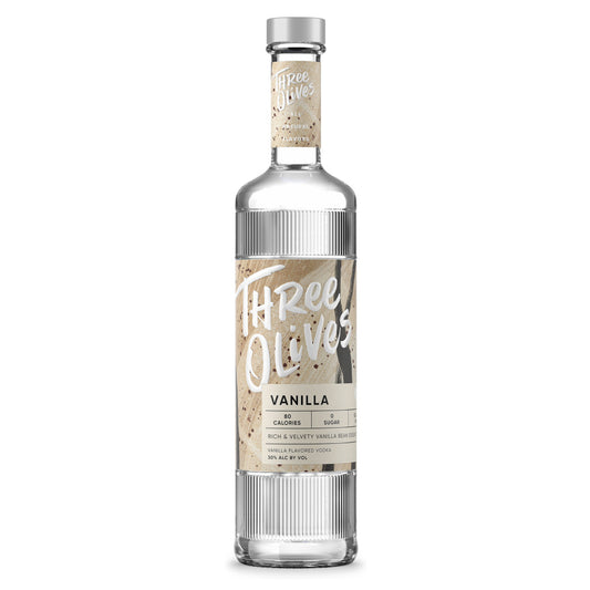 THREE OLIVES® VANILLA VODKA 750 ML