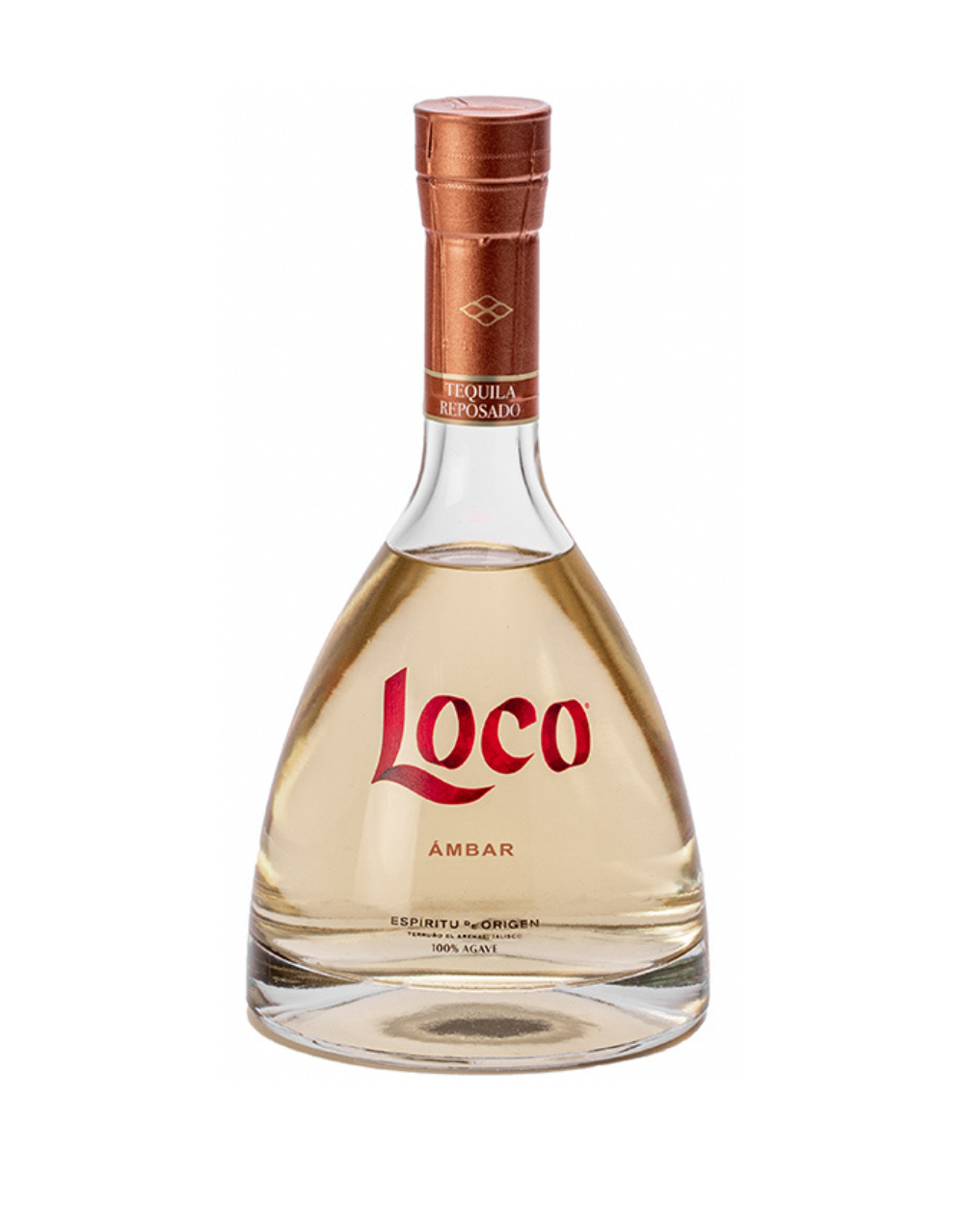 LOCO TEQUILA AMBAR 750 ML