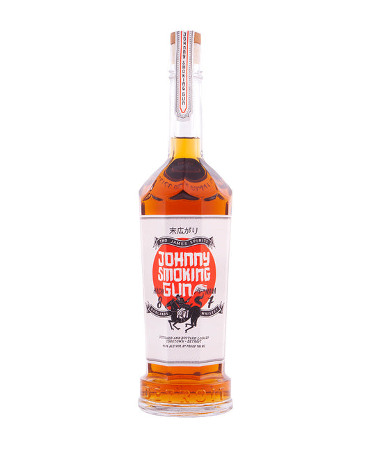 TWO JAMES JOHNNY SMOKING GUN WHISKEY 750 ML