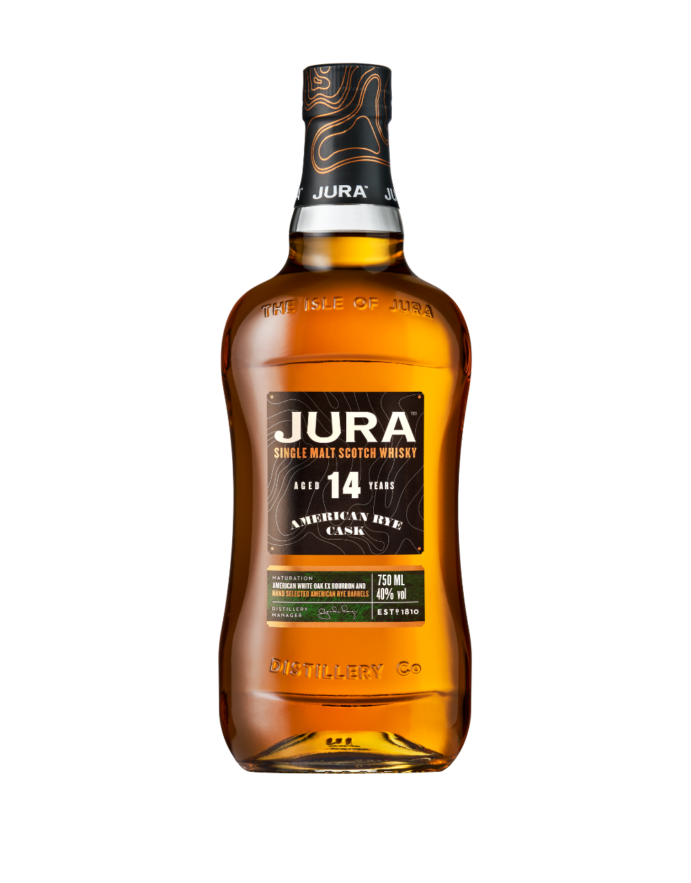 JURA 14 YEAR AMERICAN RYE CASK 750 ML