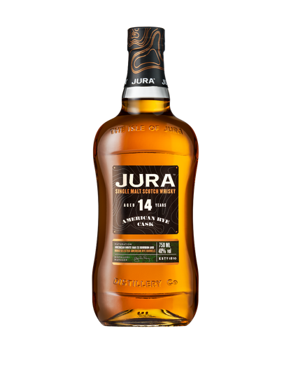 JURA 14 YEAR AMERICAN RYE CASK 750 ML