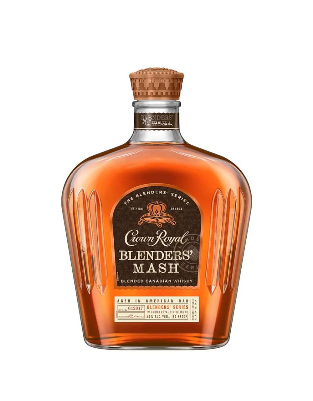 CROWN ROYAL® BLENDERS’ MASH BLENDED WHISKY 750 ML