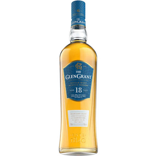 THE GLEN GRANT 18 YEAR OLD SINGLE MALT SCOTCH 750 ML