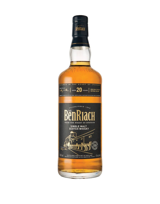 BENRIACH 20-YEAR-OLD SINGLE MALT WHISKEY 750 ML