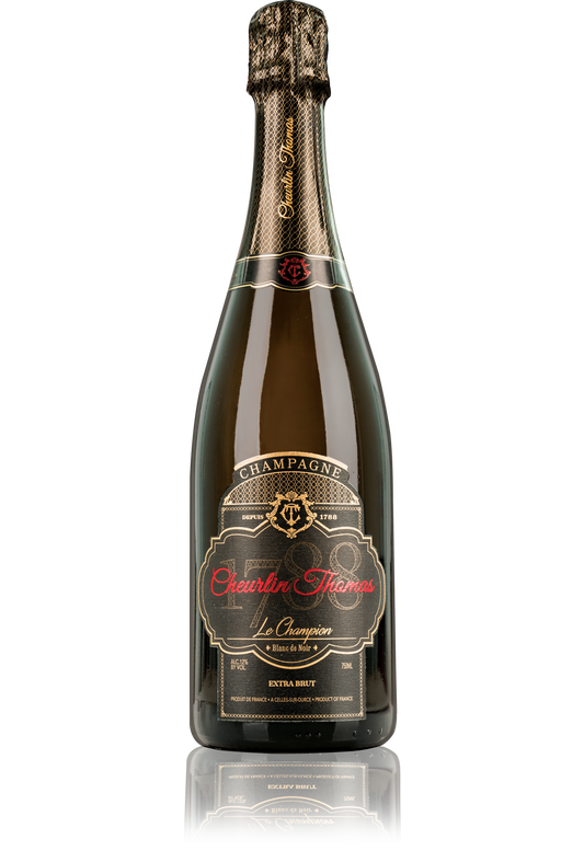 CHEURLIN 'THOMAS LE CHAMPION' BLANC DE NOIR CHAMPAGNE 750 ML