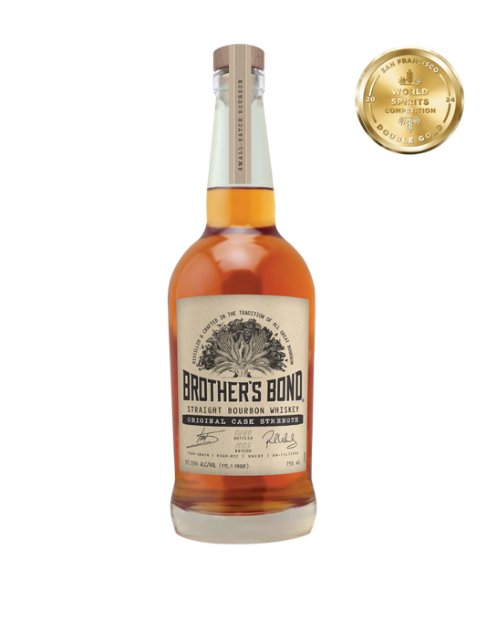 BROTHER'S BOND STRAIGHT BOURBON WHISKEY ORIGINAL CASK STRENGTH 750 ML