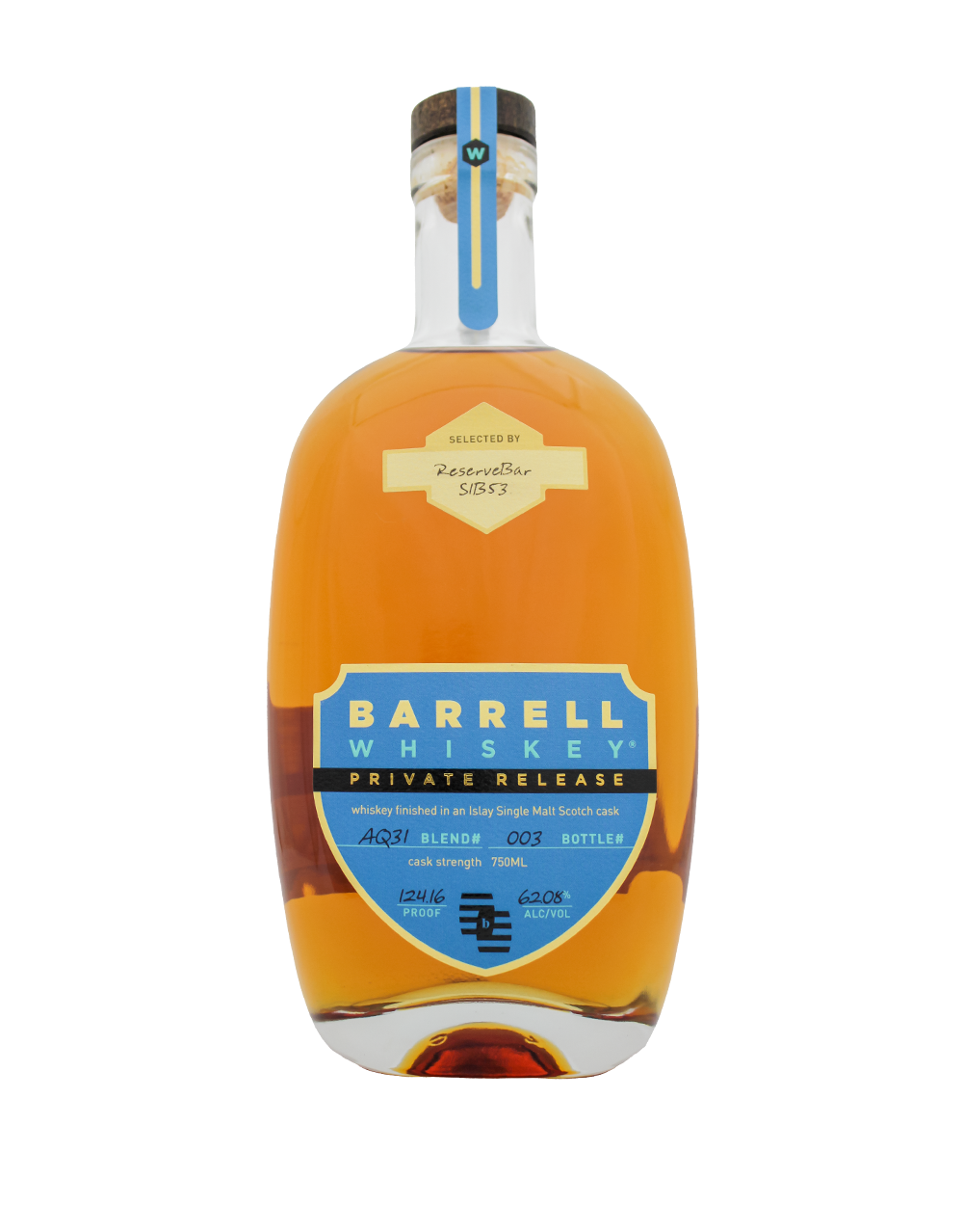 BARRELL CRAFT SPIRITS PRIVATE RELEASE ISLAY CASK FINISH S1B53 750 ML