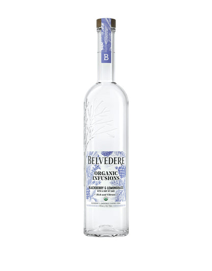 BELVEDERE ORGANIC INFUSIONS BLACKBERRY & LEMONGRASS 750 ML
