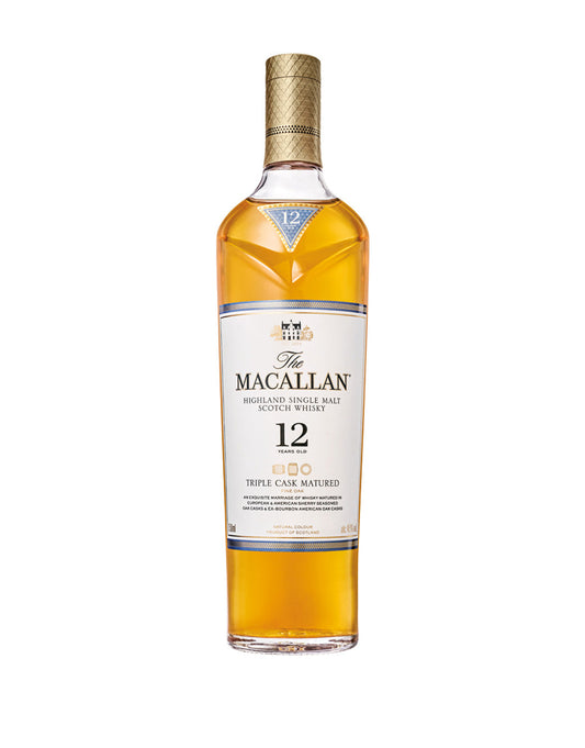 THE MACALLAN TRIPLE CASK MATURED 12 YEARS OLD 750 ML