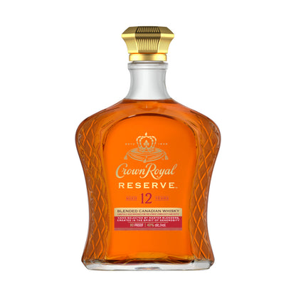 CROWN ROYAL RESERVE BLENDED 12 YEAR OLD CANADIAN WHISKY