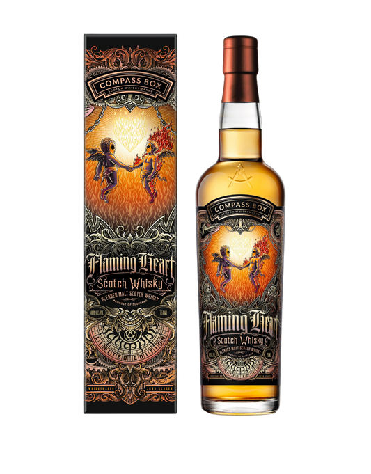 COMPASS BOX 'FLAMING HEART NO.7' BLENDED MALT SCOTCH WHISKY 750 ML