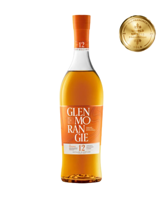 GLENMORANGIE THE ORIGINAL 12 YEARS OLD SINGLE MALT SCOTCH WHISKY 750 ML