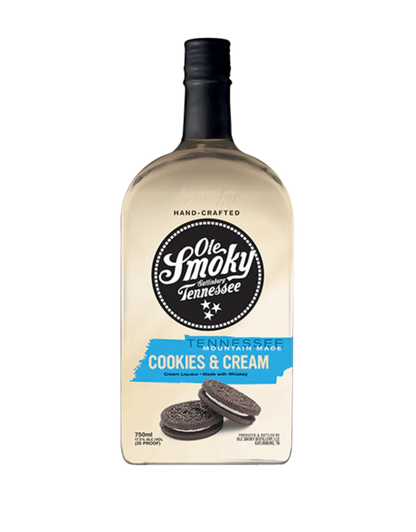 OLE SMOKY® COOKIES AND CREAM WHISKEY 750 ML