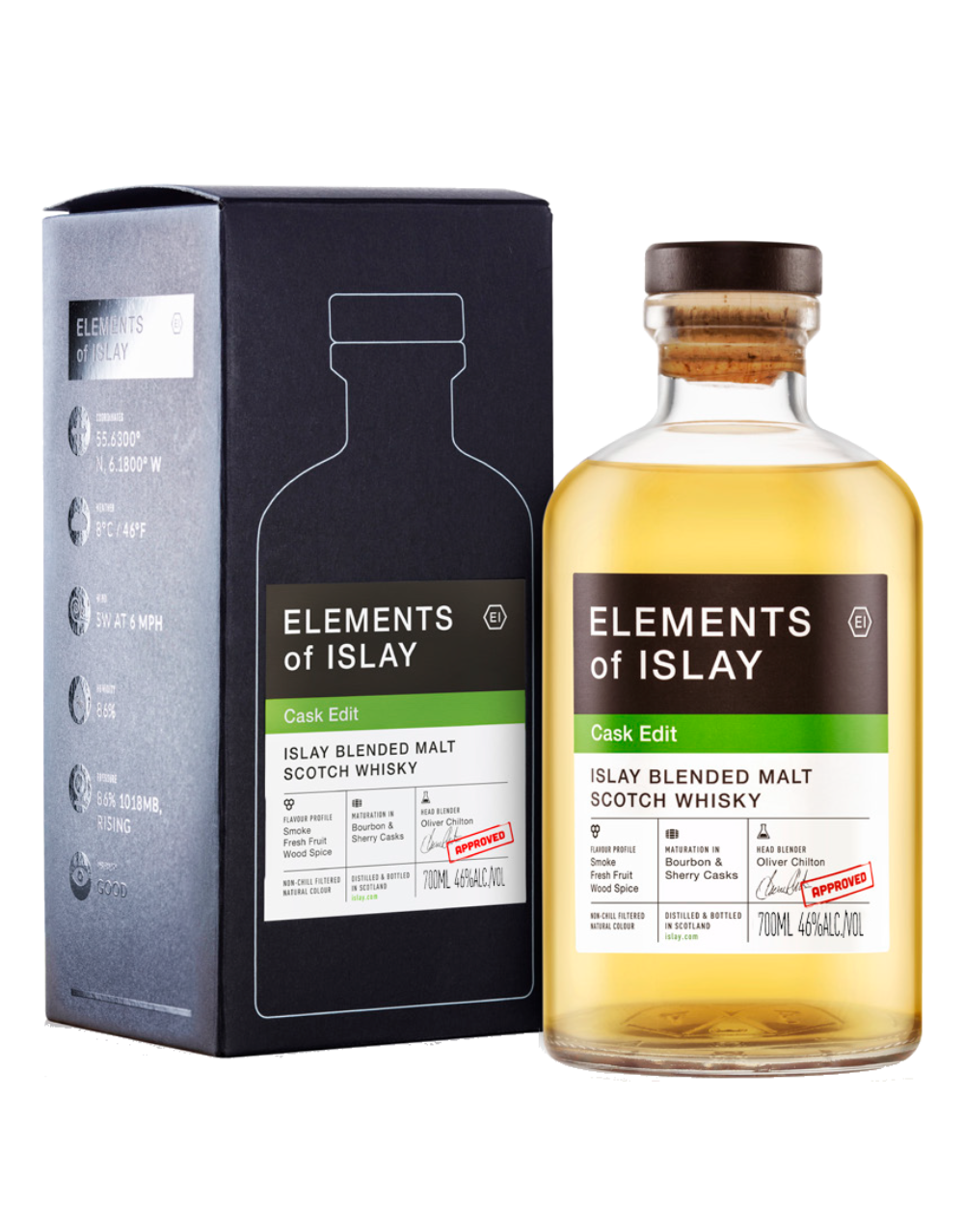 ELEMENTS OF ISLAY CASK EDIT SCOTCH WHISKY 700 ML