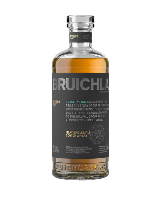 BRUICHLADDICH® THIRTY SINGLE MALT SCOTCH WHISKY 750 ML