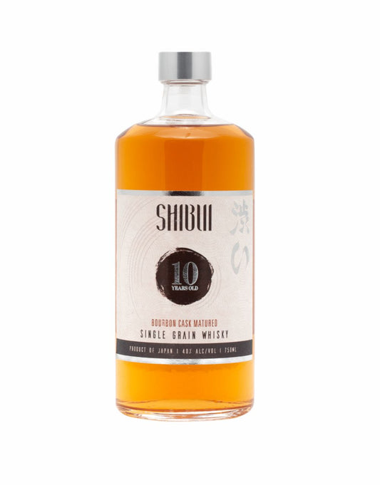 SHIBUI SINGLE GRAIN BOURBON CASK 10 YEAR OLD 750 ML