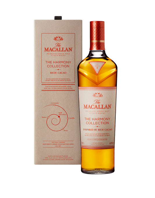 THE MACALLAN HARMONY COLLECTION: RICH CACAO SINGLE MALT WHISKY 750 ML