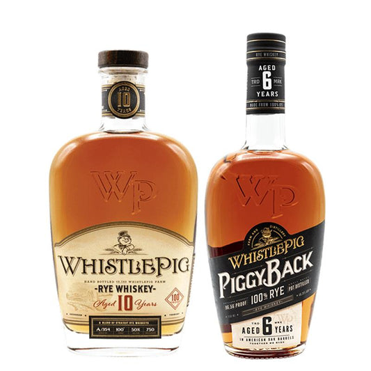 WhistlePig 10 Year + WhistlePig Piggy Back 6 Year