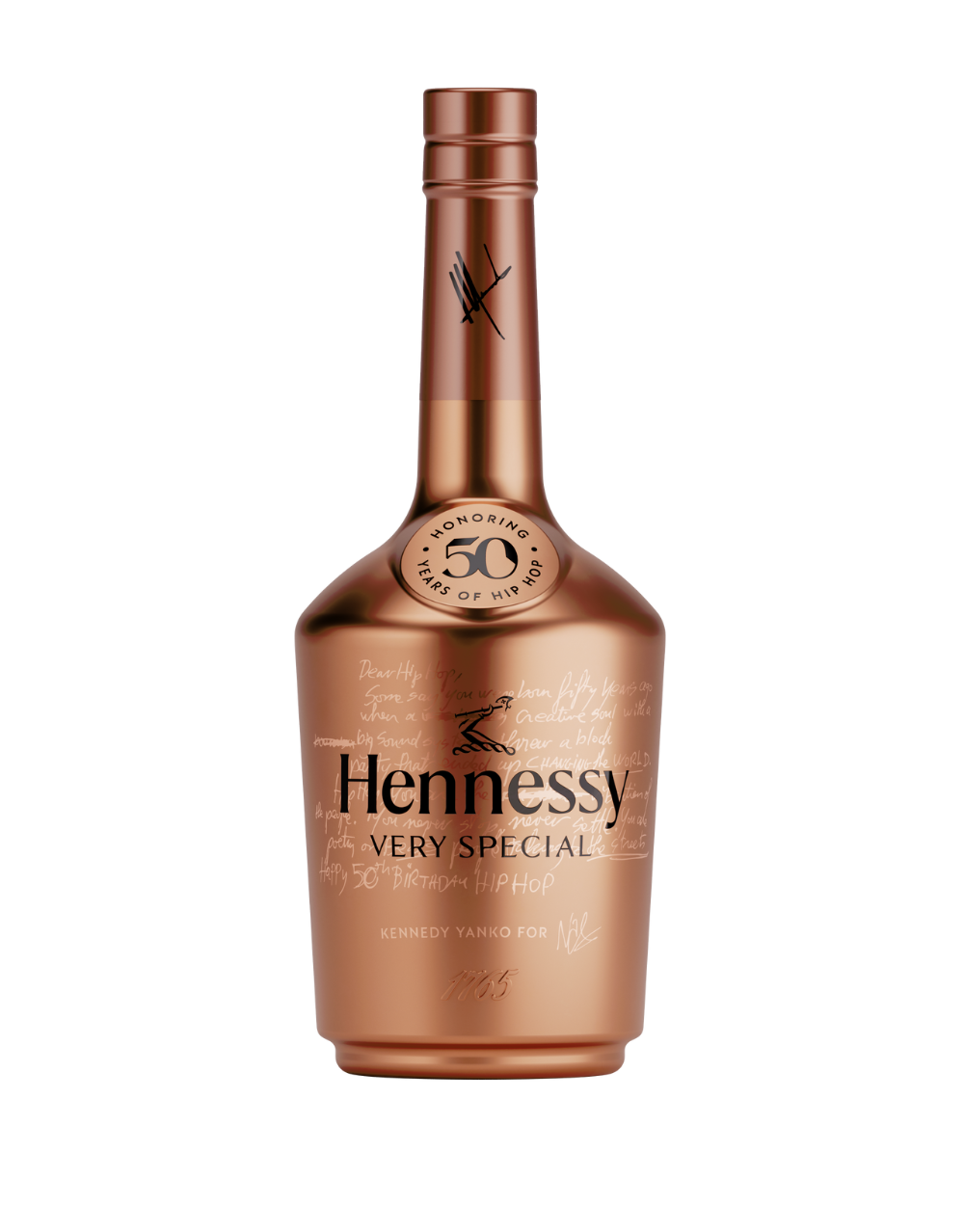 HENNESSY V.S LIMITED EDITION BOTTLE AND GLORIFIER BY KENNEDY YANKO 750 ML
