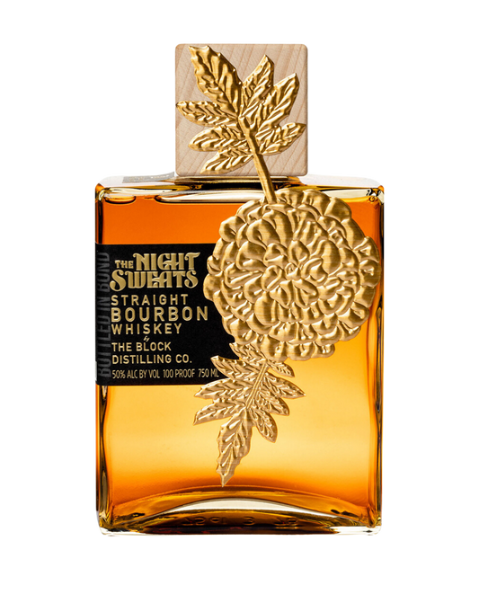 THE BLOCK DISTILLING CO THE NIGHTS SWEATS STRAIGHT BOURBON - BOTTLED IN BOND 750 ML