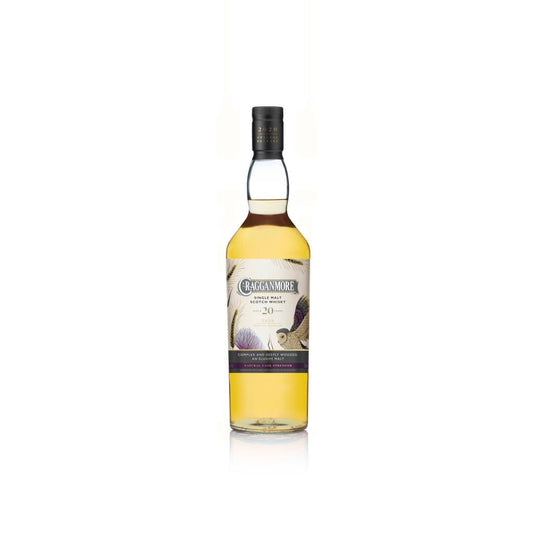 CRAGGANMORE 20 YEAR OLD SINGLE MALT SCOTCH WHISKY 750 ML