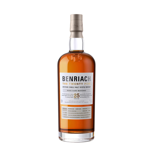 BENRIACH THE TWENTY FIVE SPEYSIDE SINGLE MALT SCOTCH WHISKY 750 ML