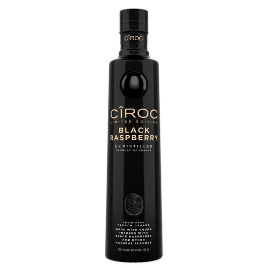 CÃŽROC BLACK RASPBERRY VODKA 750 ML