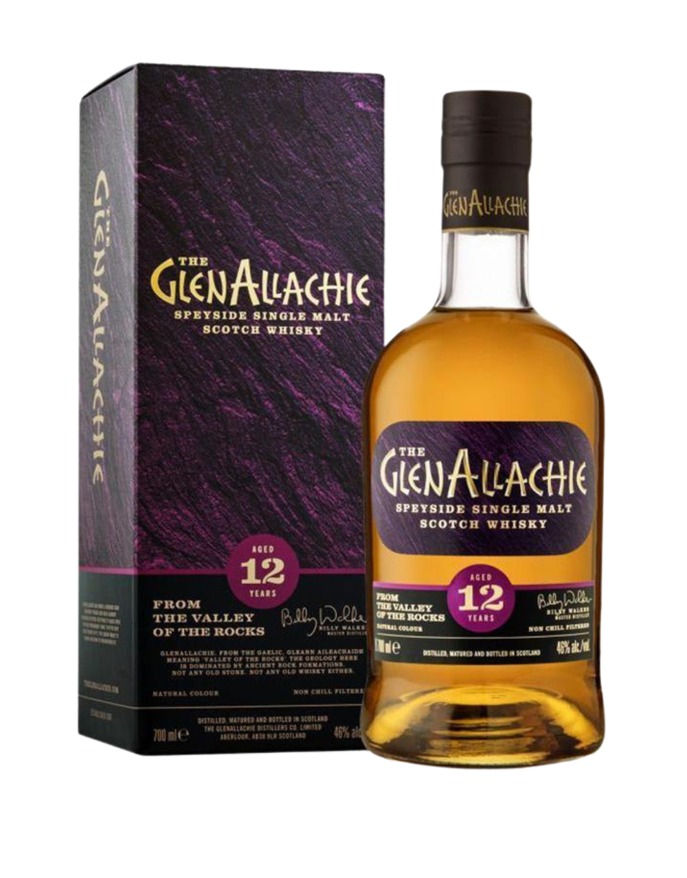 GLENALLACHIE 12 YEAR OLD SINGLE MALT SCOTCH 700 ML